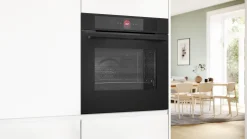 Serie 8 Bakoven 60 x 60 cm Mat zwart
