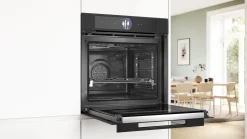 Serie 8 Bakoven 60 x 60 cm Mat zwart
