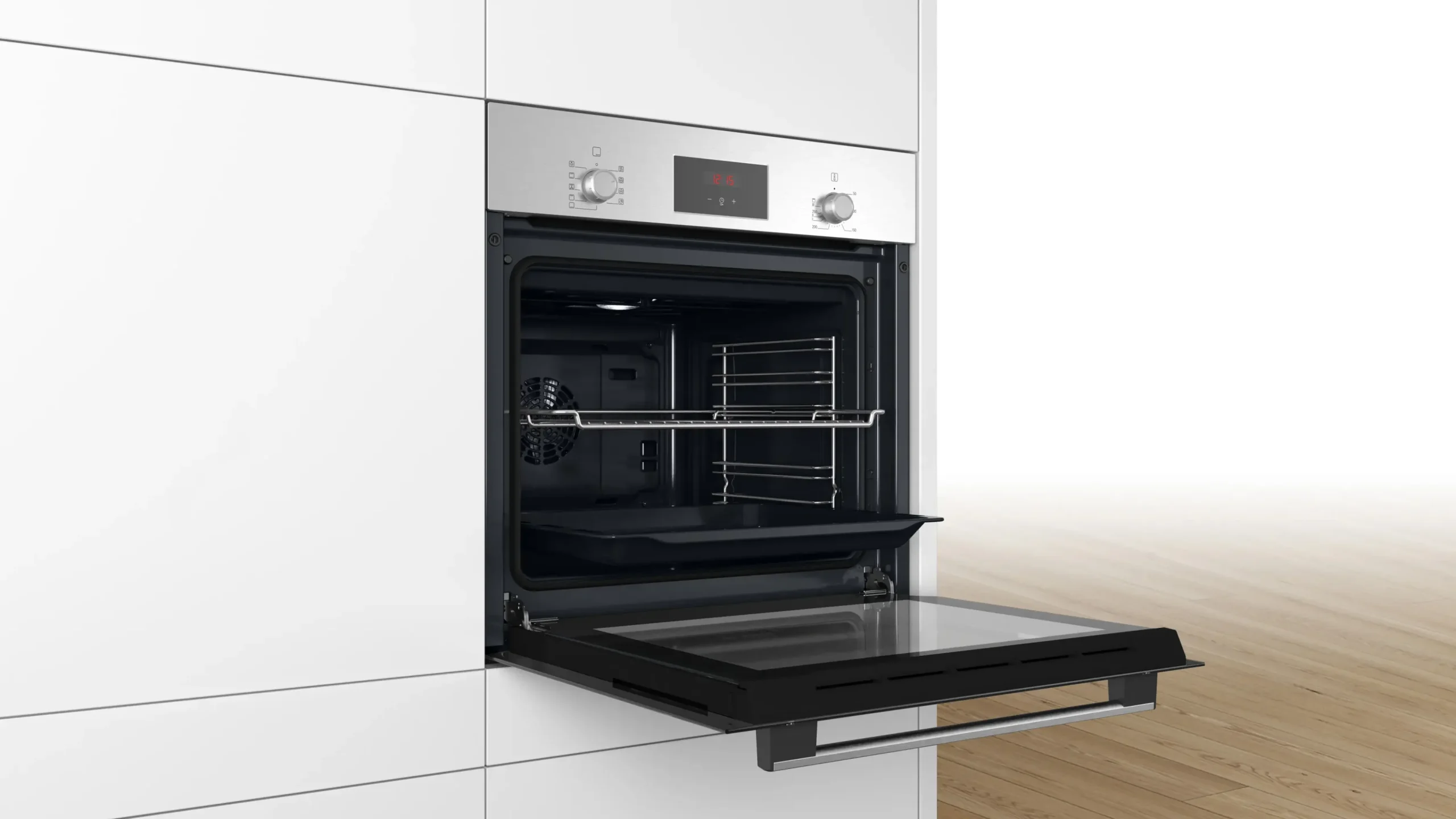 Serie 2 Bakoven 60 x 60 cm RVS