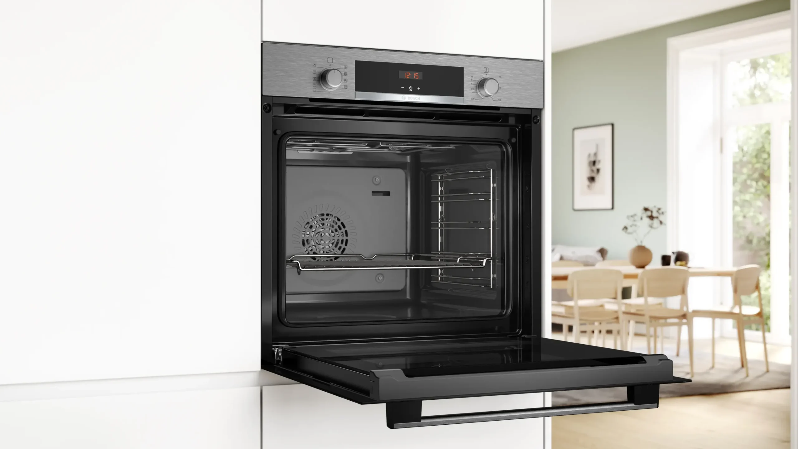 Serie 4 Bakoven 60 x 60 cm RVS