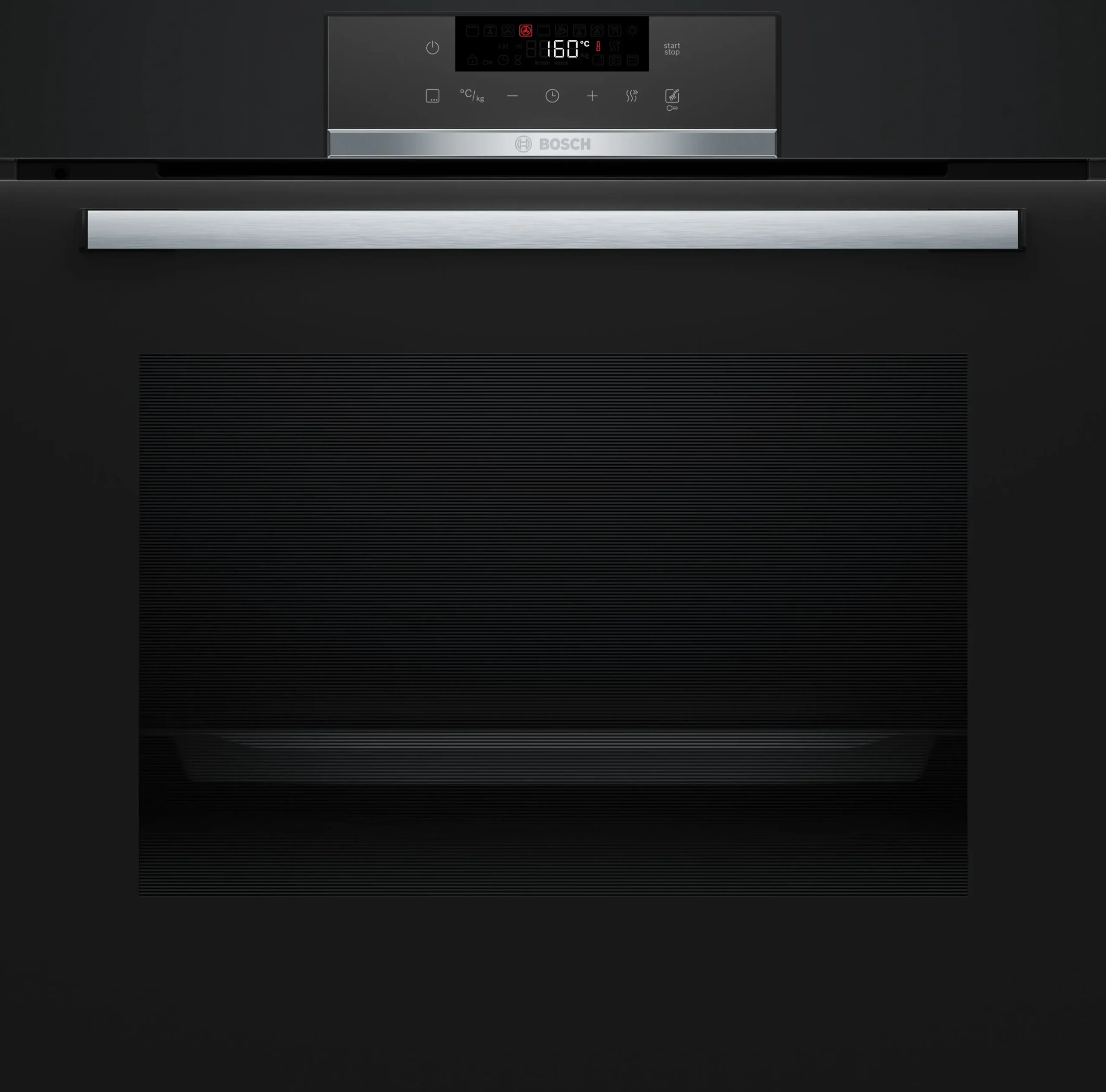 Serie 2 Bakoven 60 x 60 cm Zwart