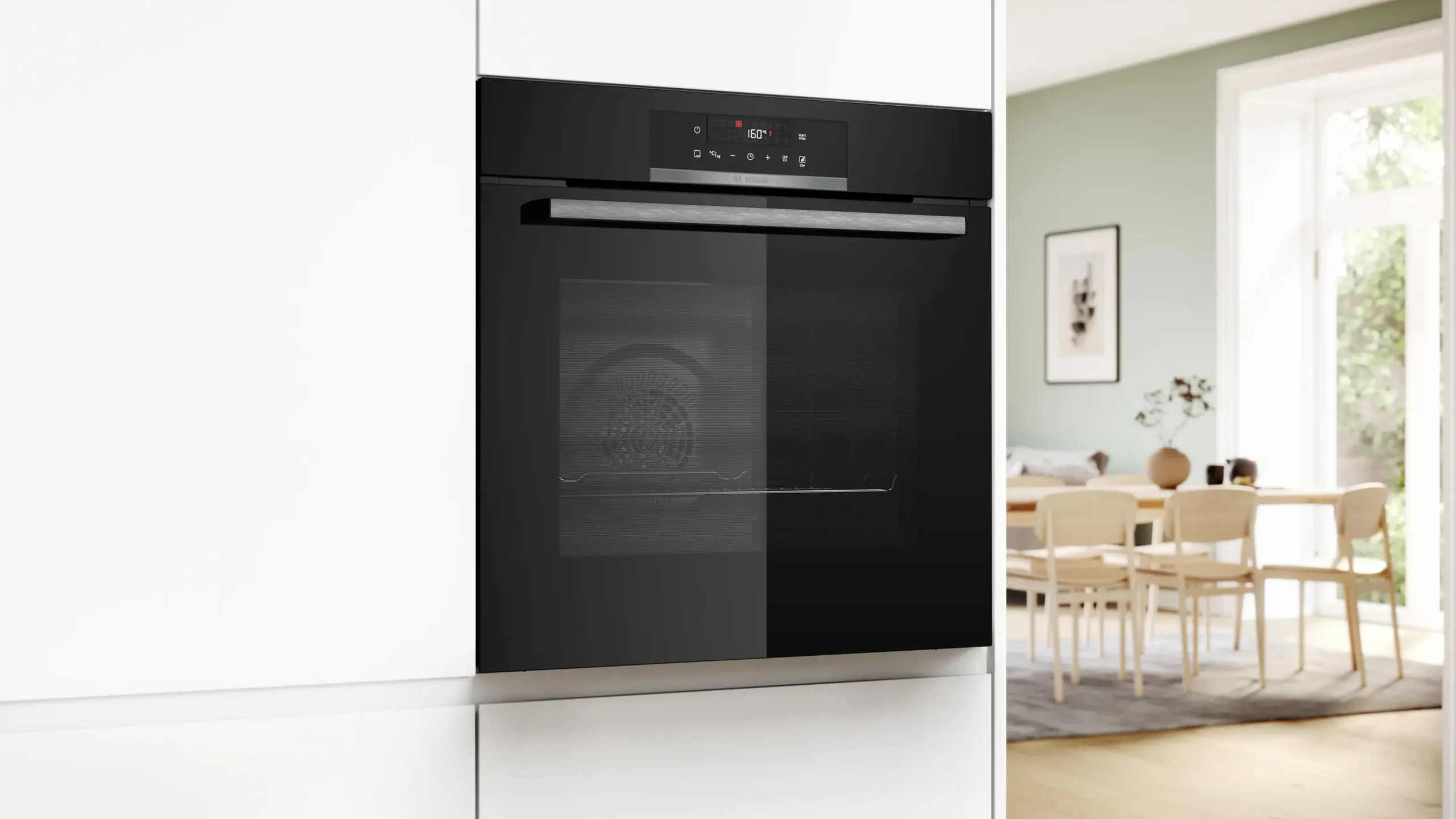 Serie 2 Bakoven 60 x 60 cm Zwart