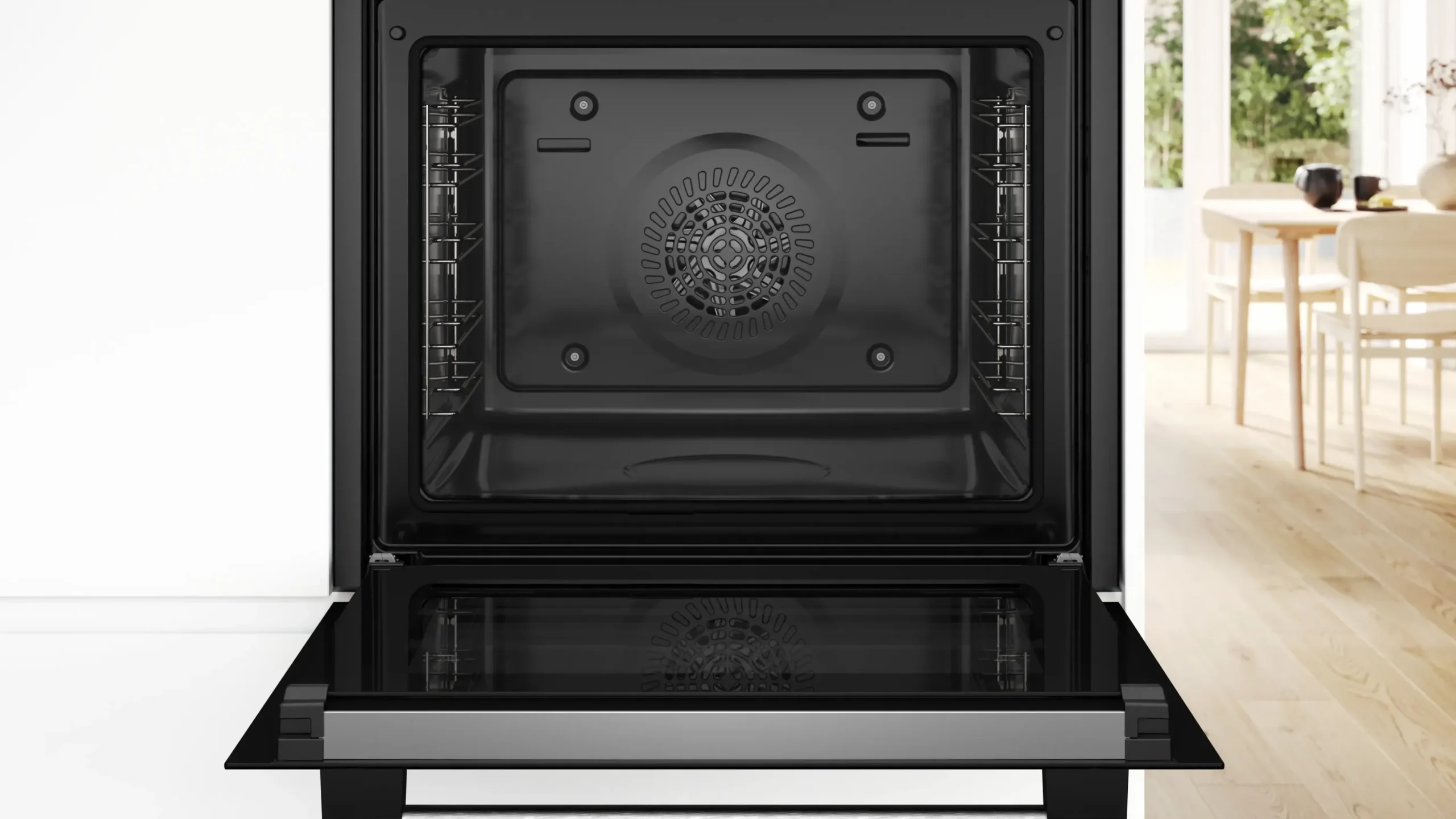 Serie 2 Bakoven 60 x 60 cm Zwart
