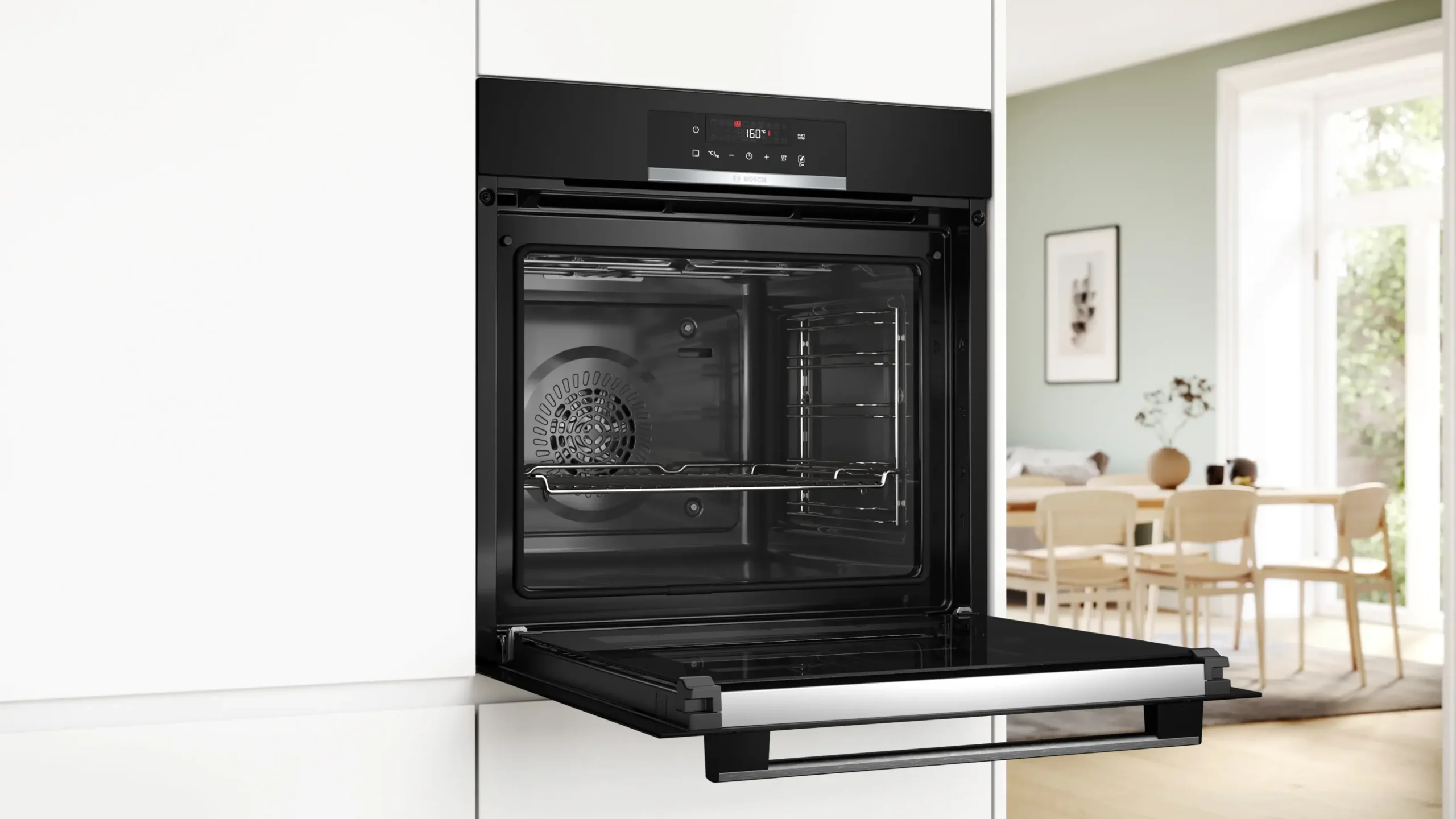 Serie 2 Bakoven 60 x 60 cm Zwart