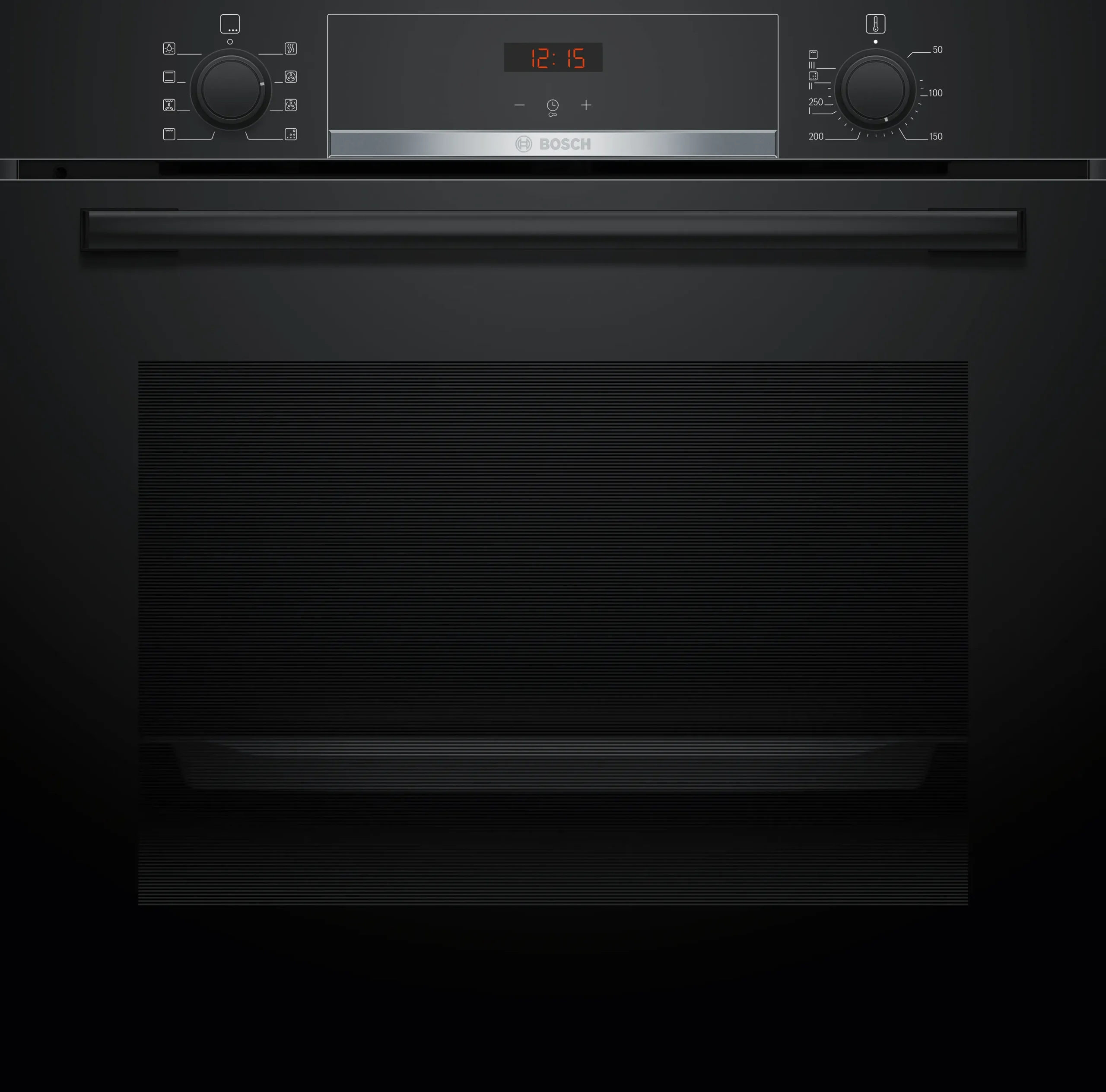 Serie 4 Bakoven 60 x 60 cm Zwart