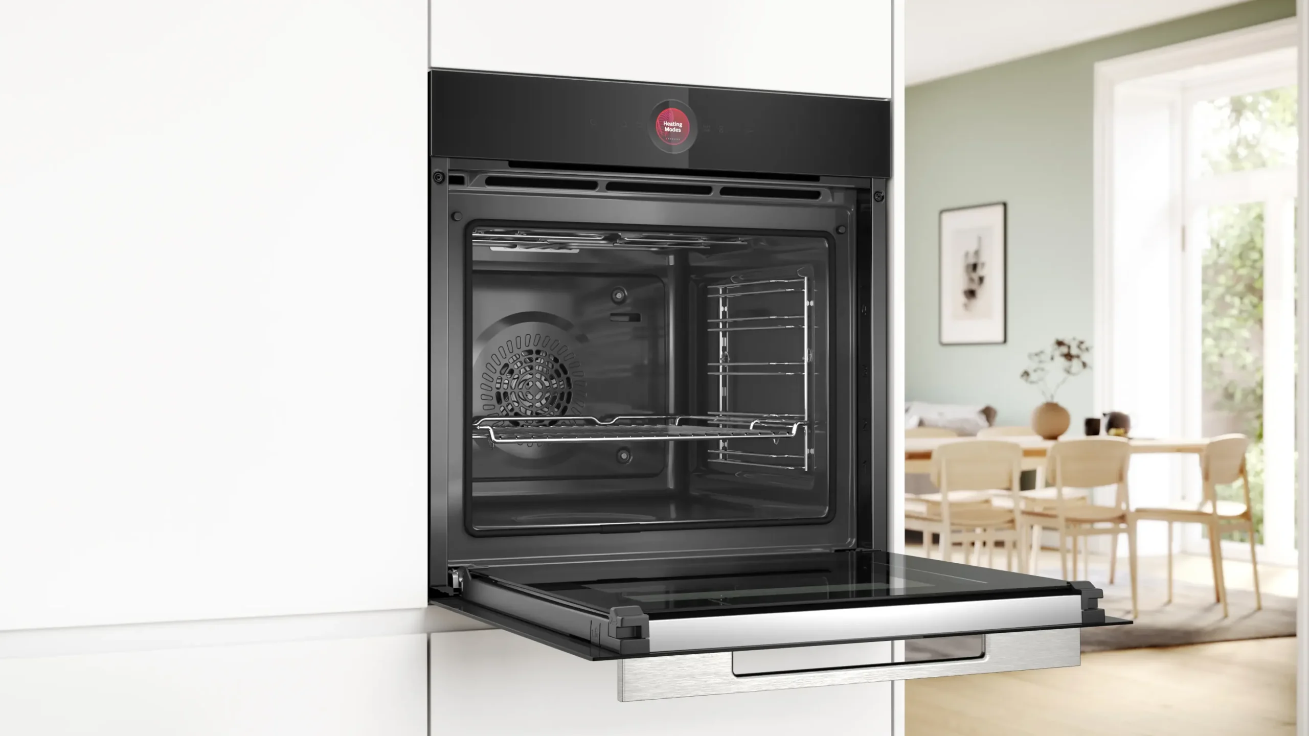 Serie 8 Bakoven 60 x 60 cm Zwart