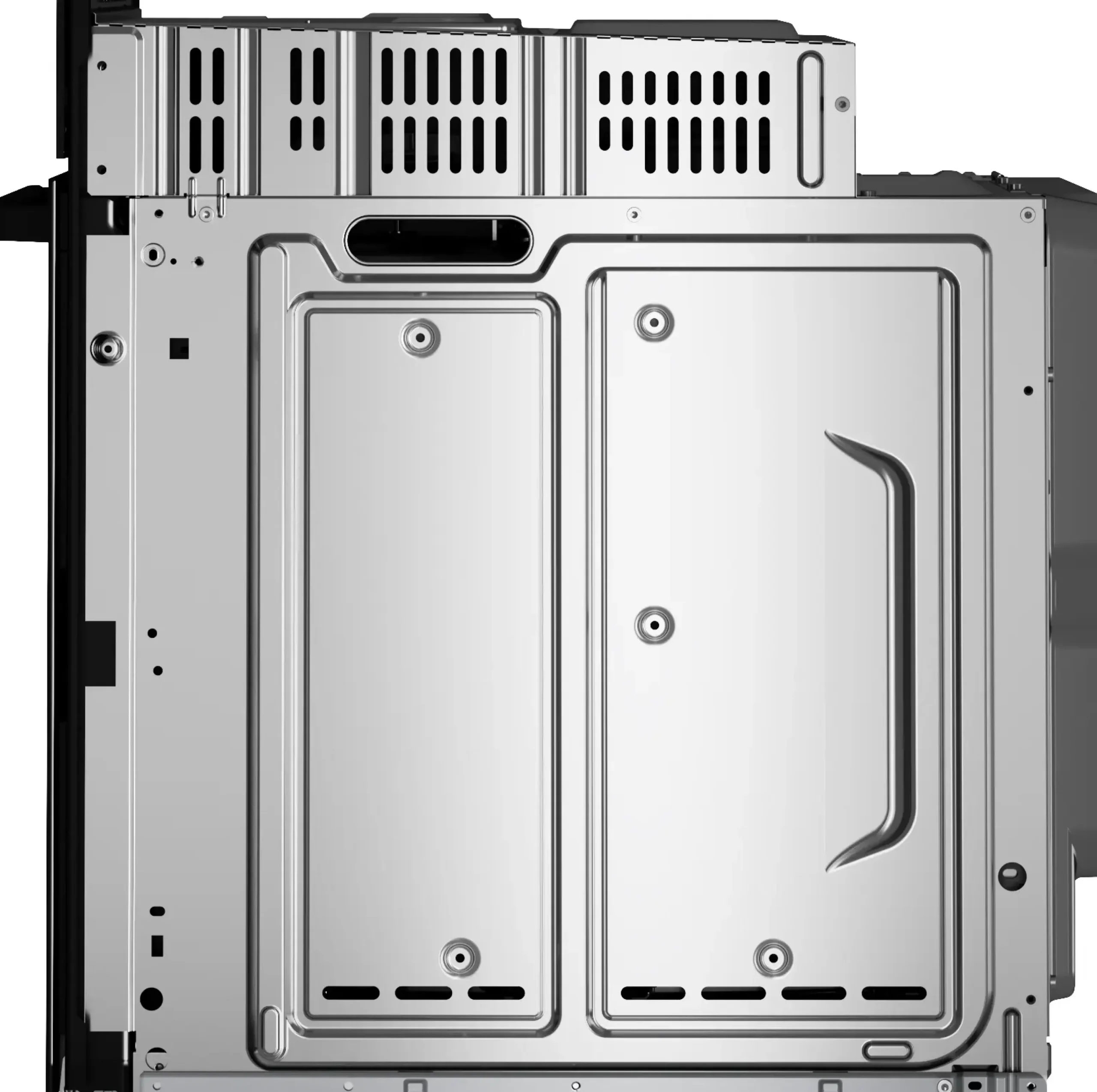Serie 2 Bakoven 60 x 60 cm Zwart