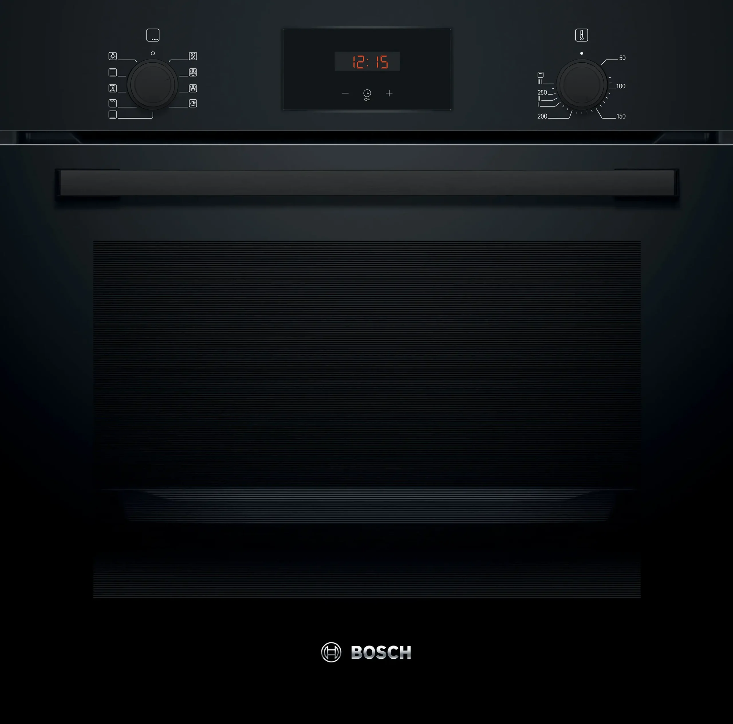 Serie 2 Bakoven 60 x 60 cm Zwart