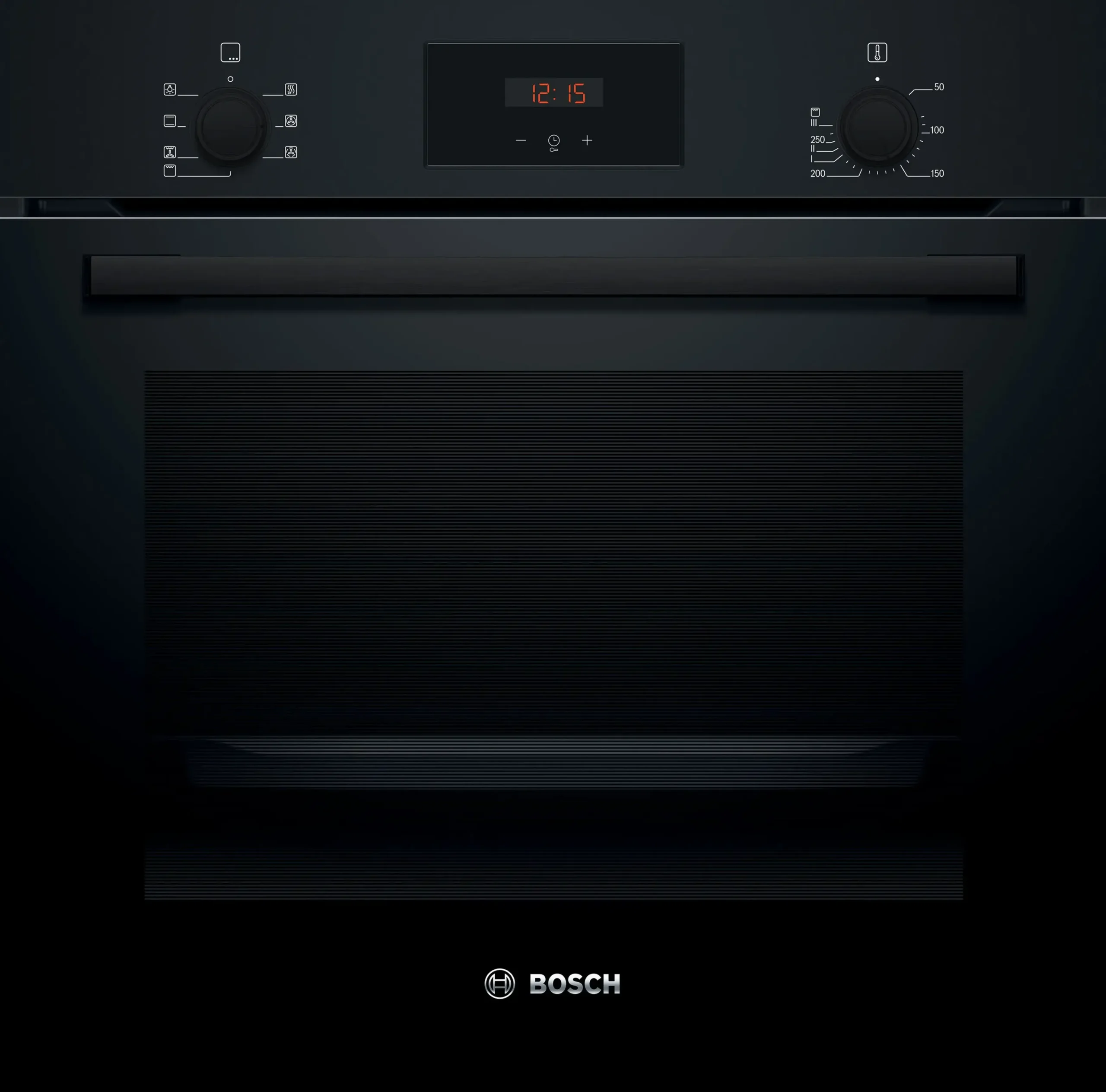 Serie 2 Bakoven 60 x 60 cm Zwart