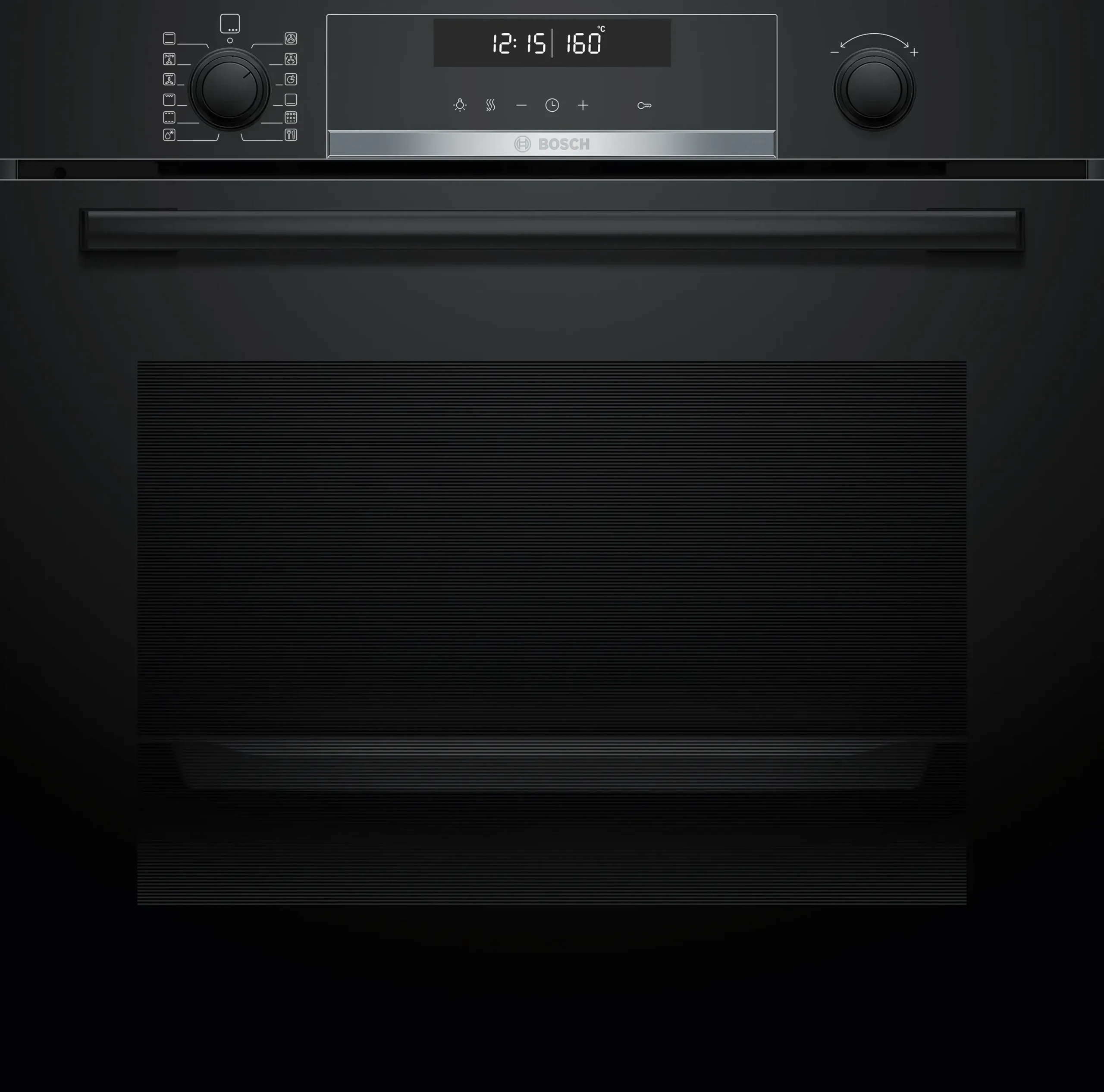 Serie 6 Bakoven 60 x 60 cm Zwart