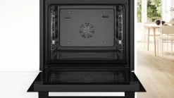 Serie 4 Bakoven 60 x 60 cm Zwart