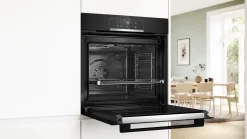 Serie 4 Bakoven 60 x 60 cm Zwart