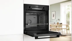 Serie 6 Bakoven 60 x 60 cm Zwart