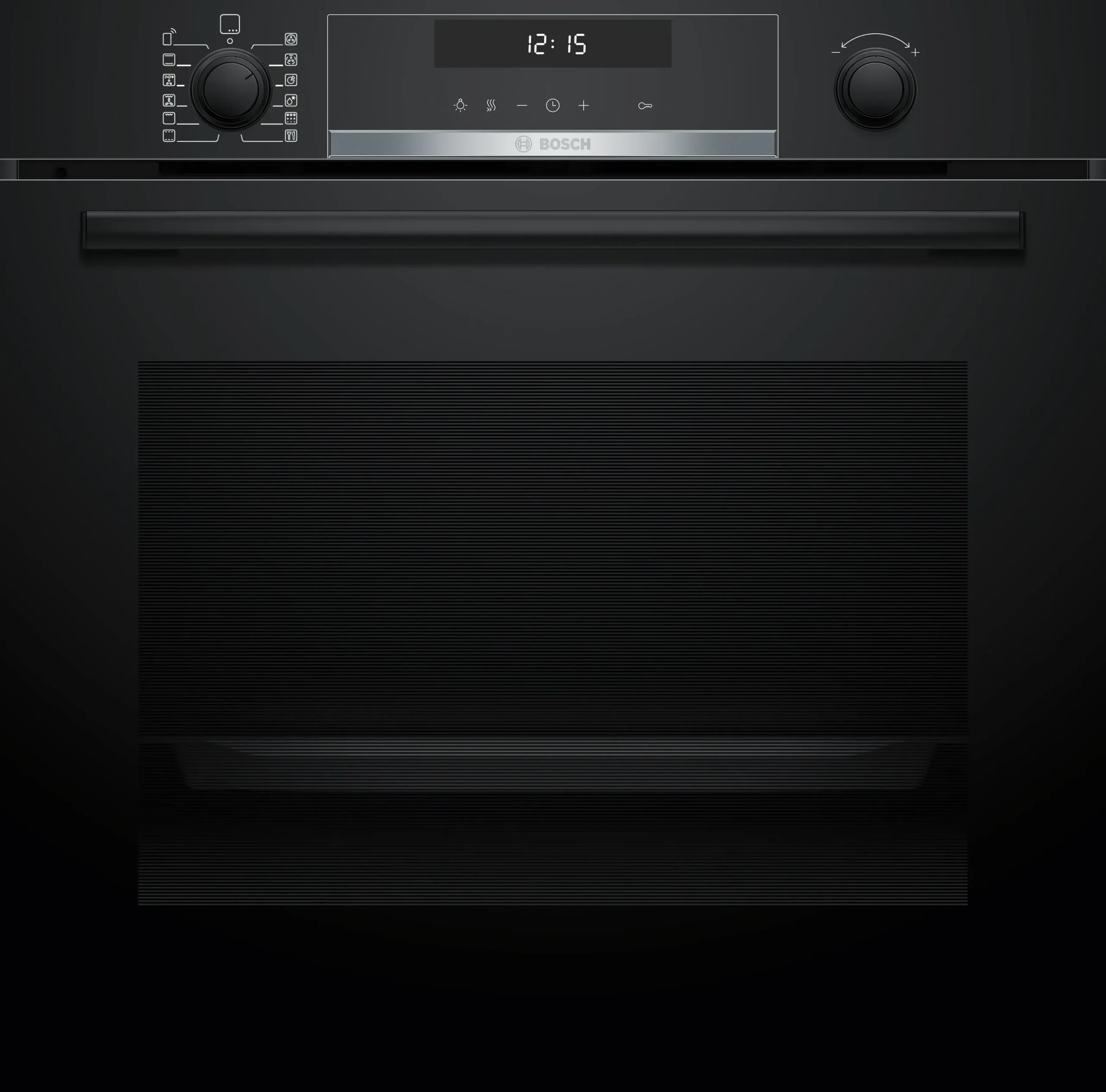 Serie 6 Bakoven 60 x 60 cm Zwart
