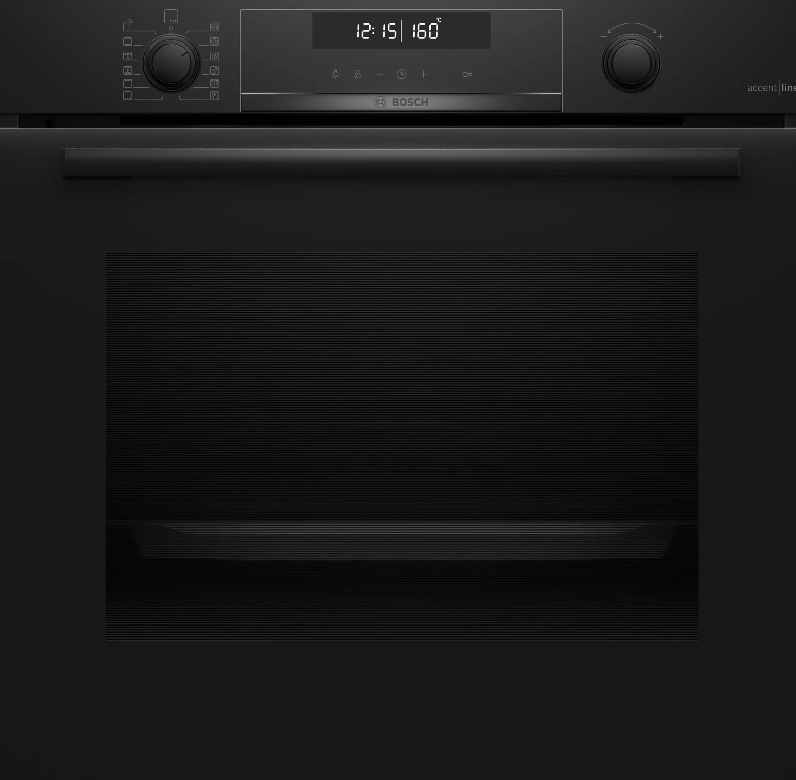 Serie 6 Bakoven 60 x 60 cm Zwart