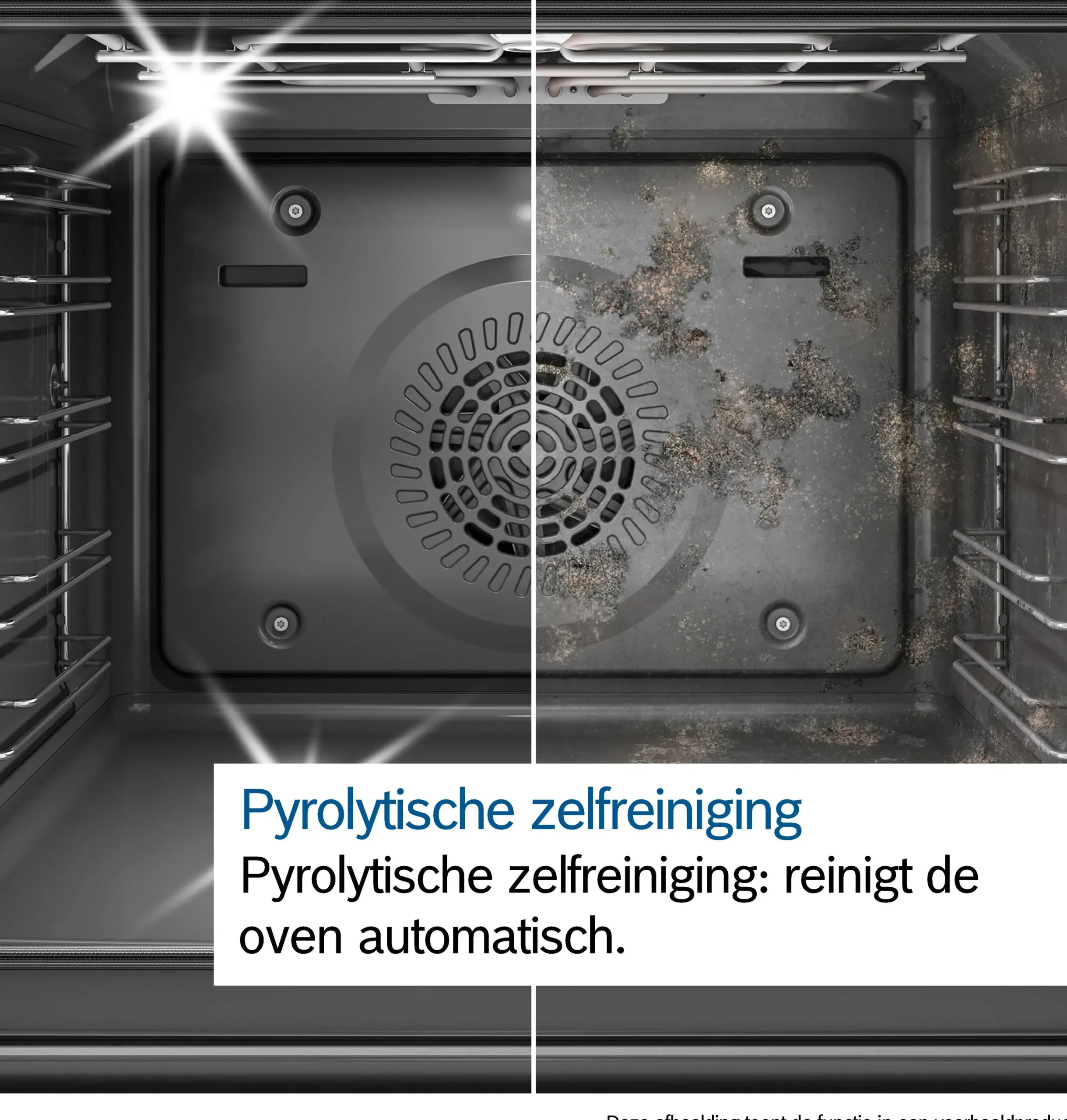 Serie 8 Bakoven 60 x 60 cm Zwart