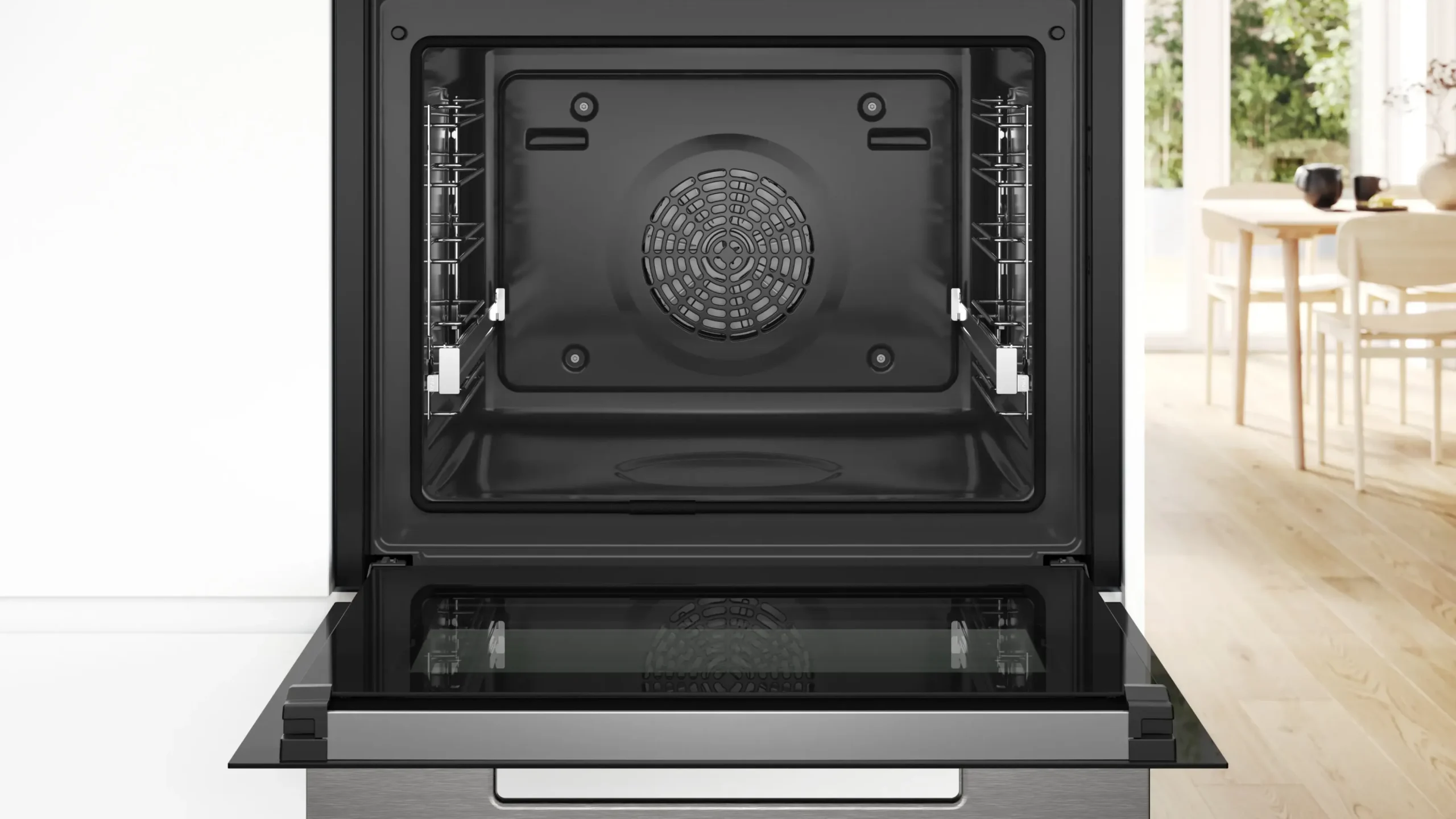 Serie 8 Bakoven 60 x 60 cm Zwart