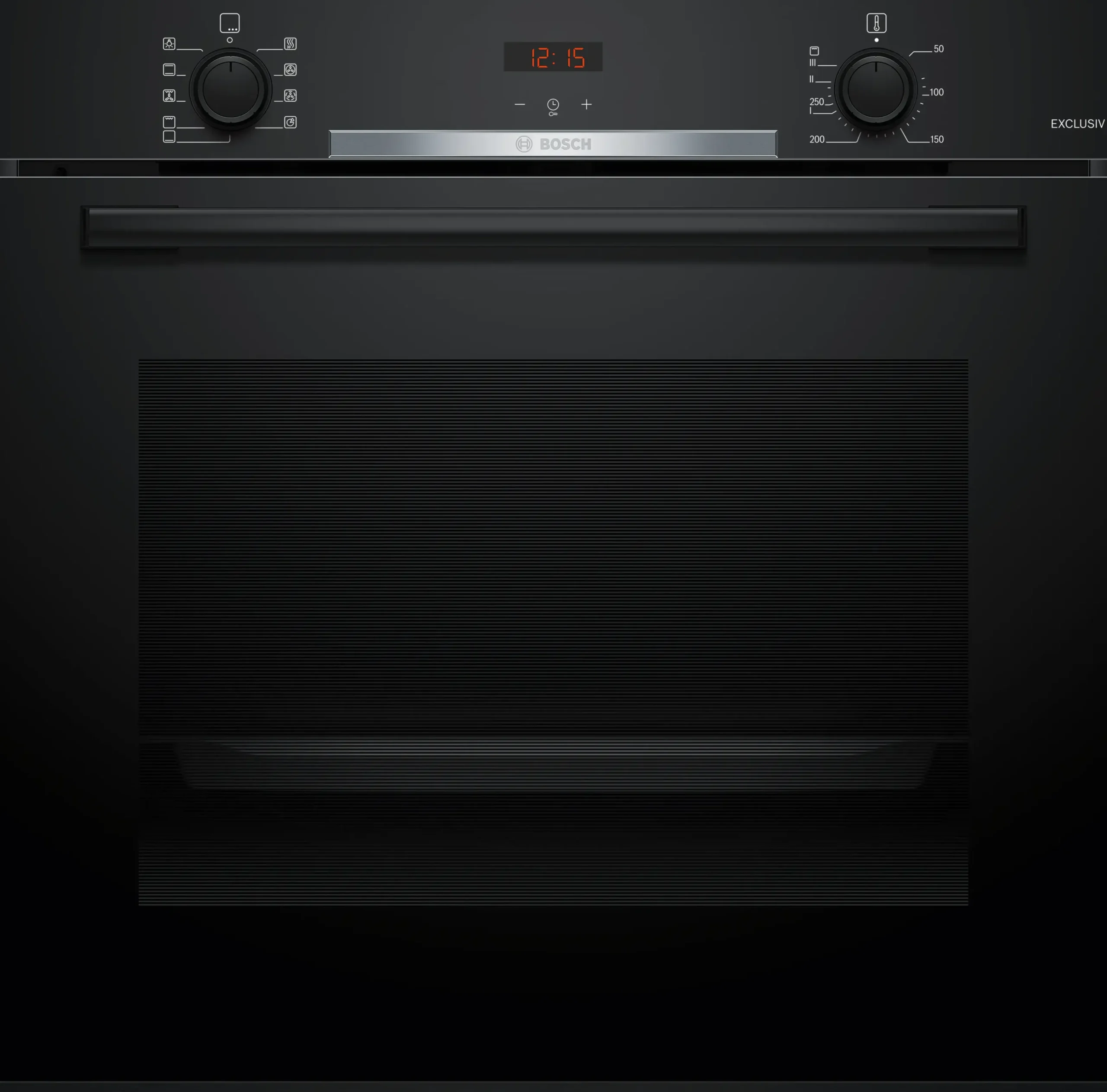 Serie 4 Bakoven 60 x 60 cm Zwart