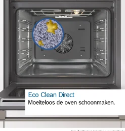 Serie 4 Bakoven 60 x 60 cm Zwart