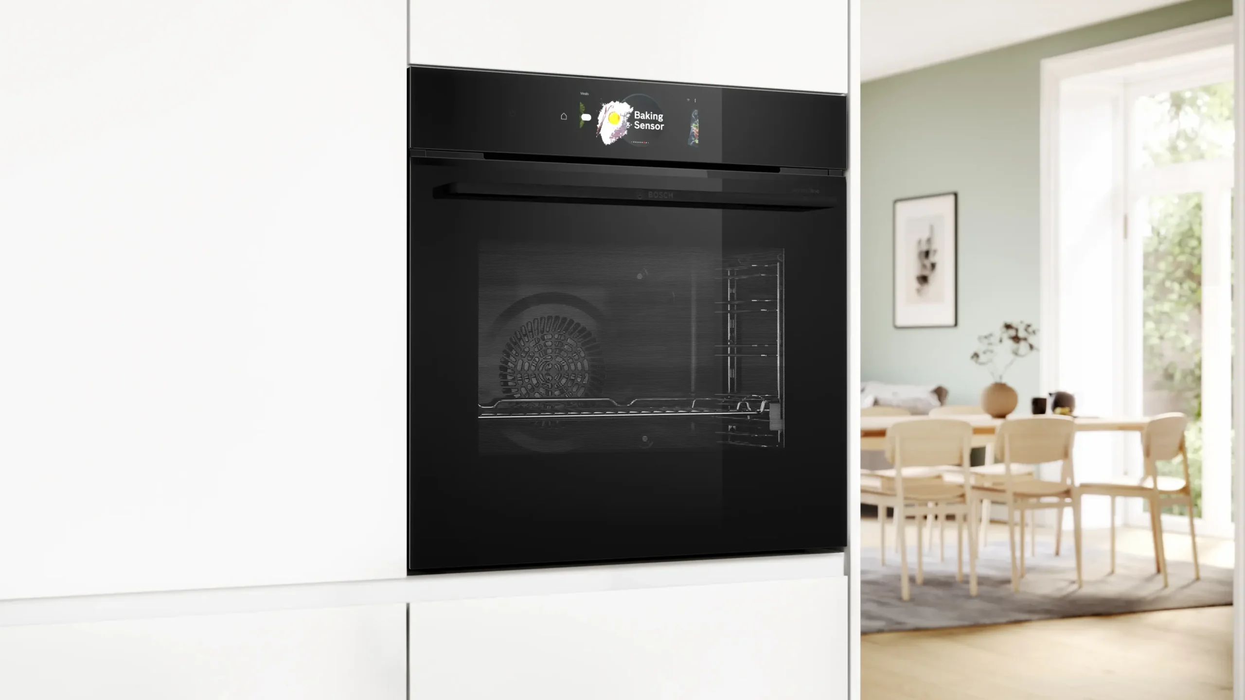 Serie 8 Bakoven 60 x 60 cm Zwart