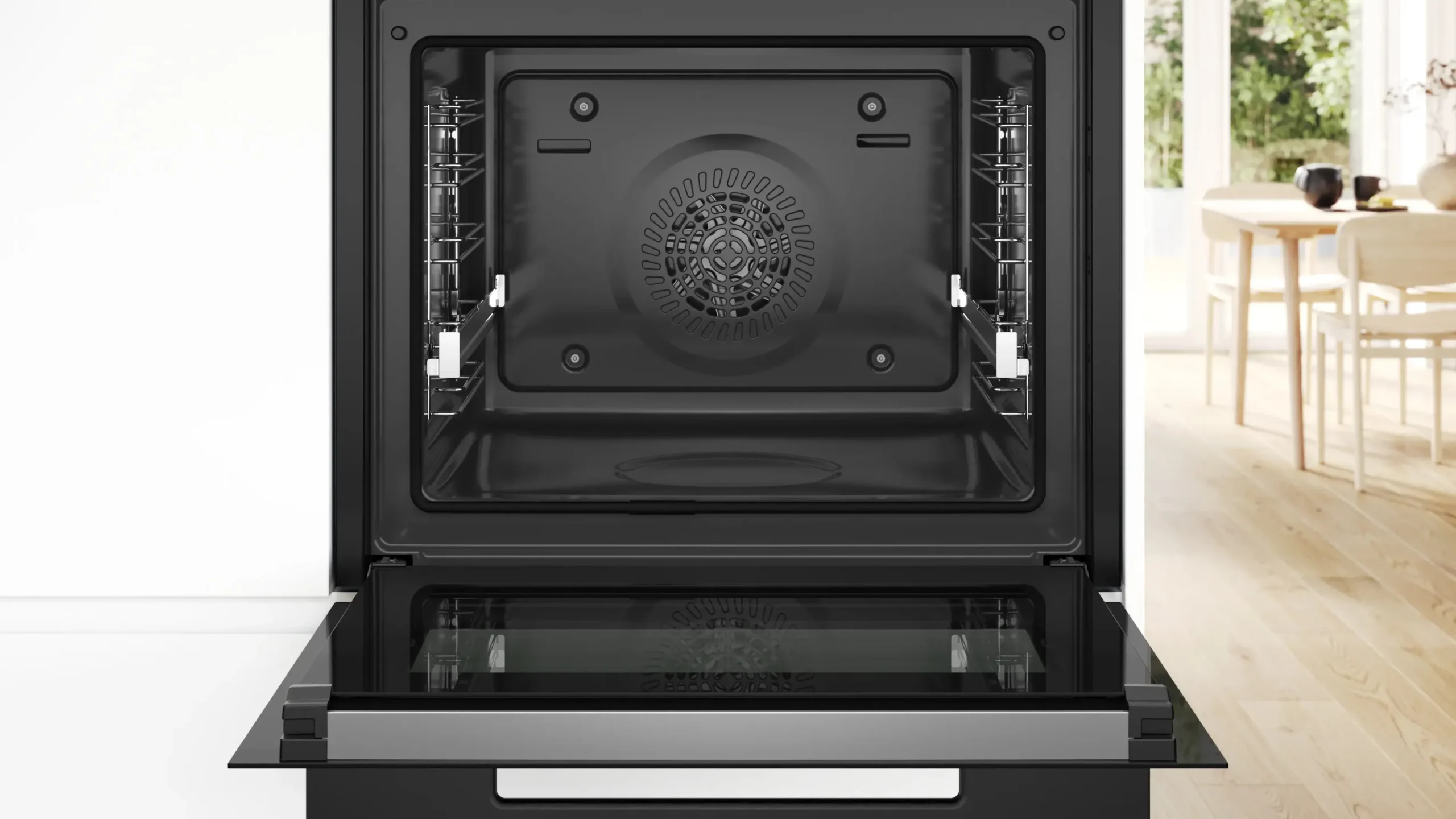 Serie 8 Bakoven 60 x 60 cm Zwart