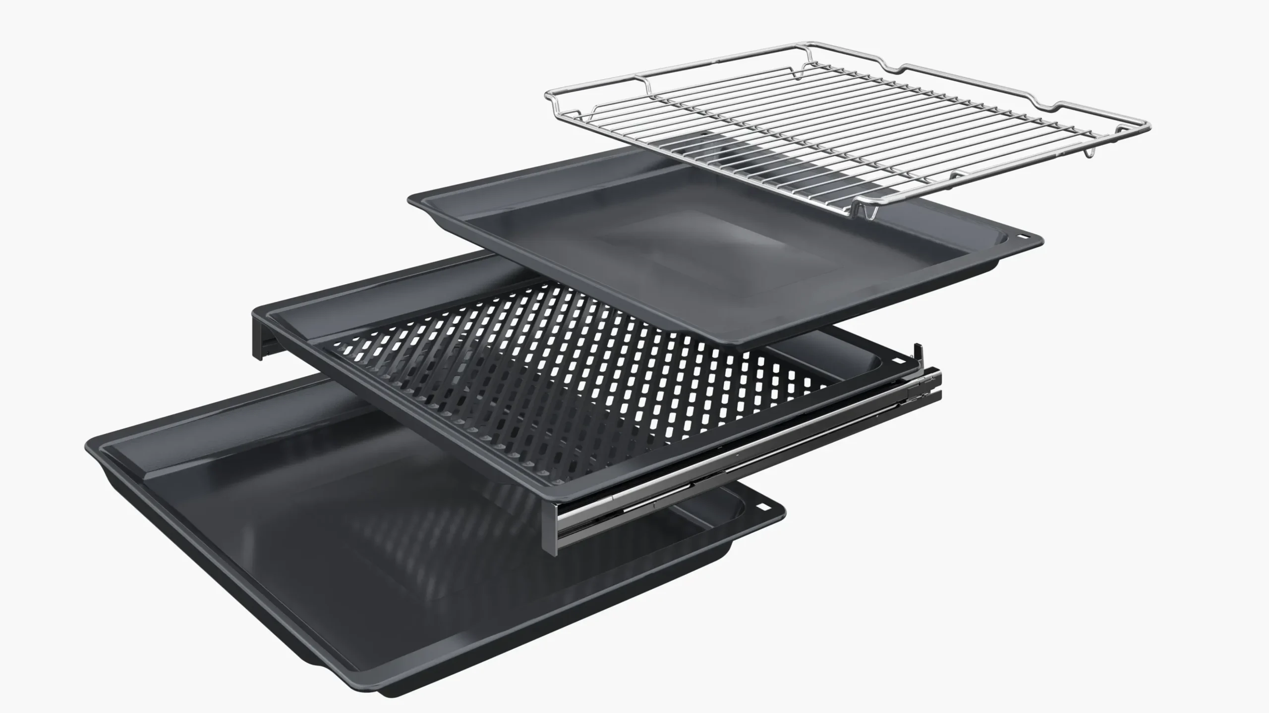 Serie 8 Bakoven 60 x 60 cm Zwart