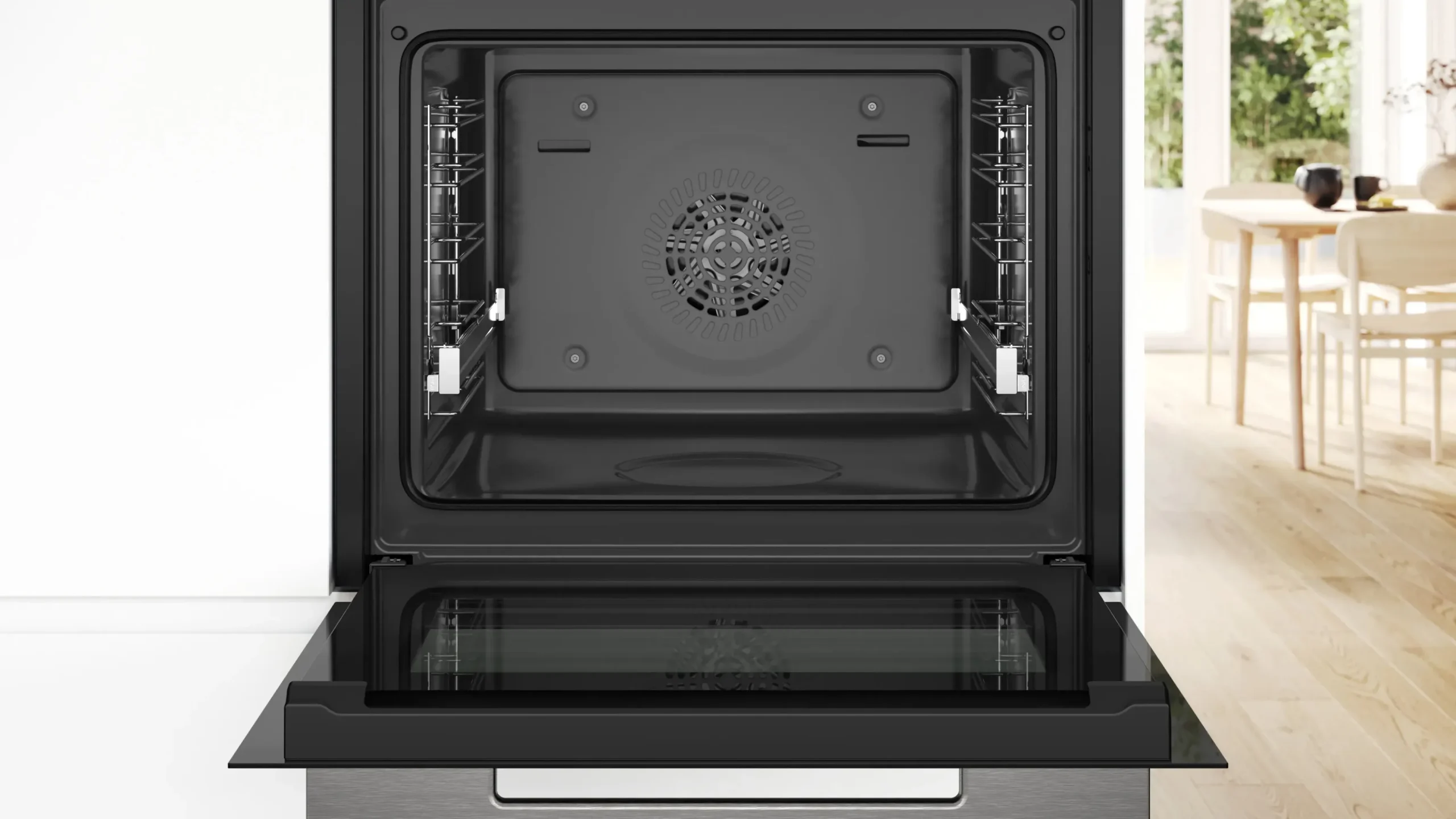 Serie 8 Bakoven 60 x 60 cm Zwart