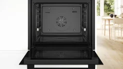 Serie 6 Bakoven 60 x 60 cm Zwart
