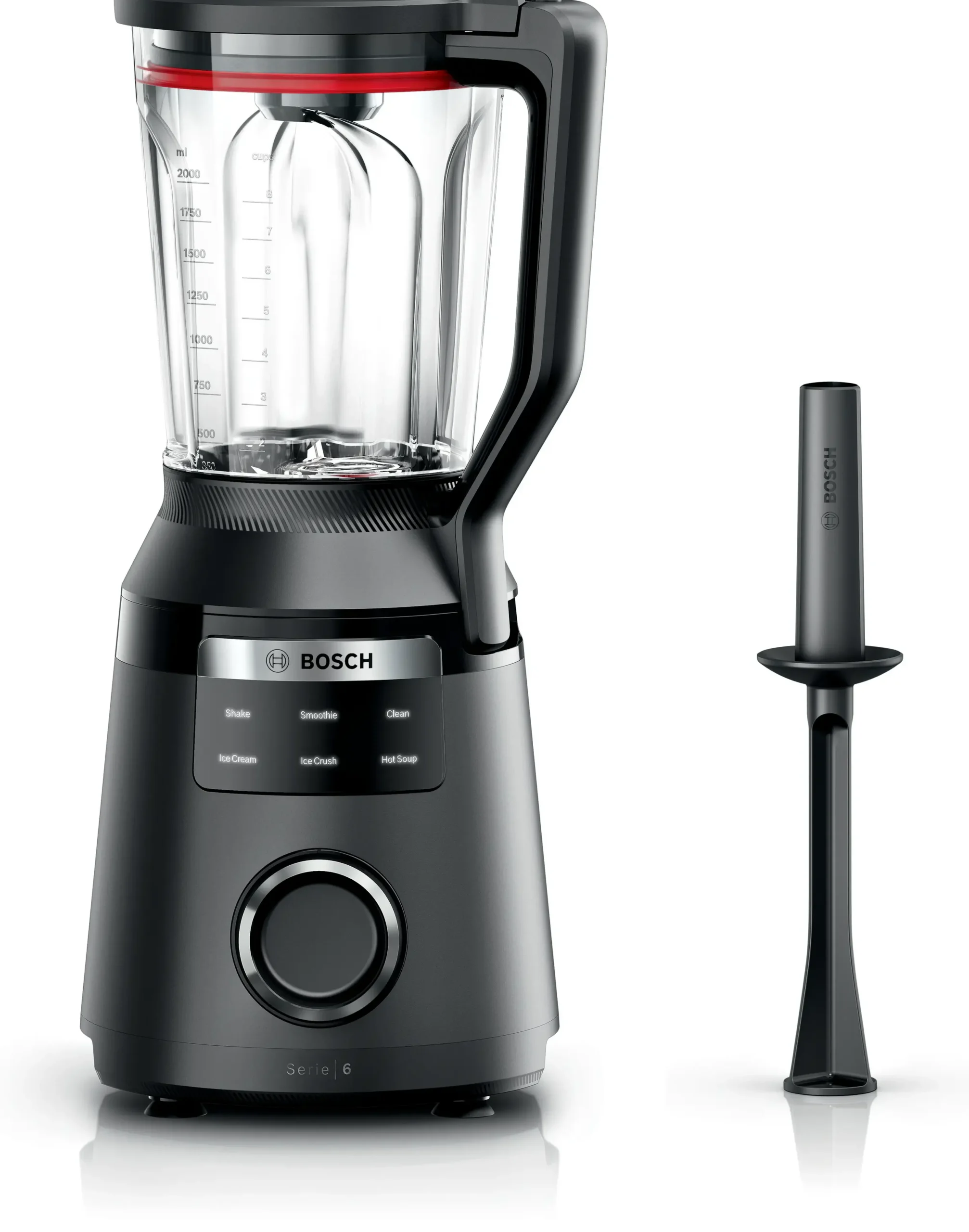 Serie 6 Blender met hoge prestaties VitaPower 1800 W Zwart
