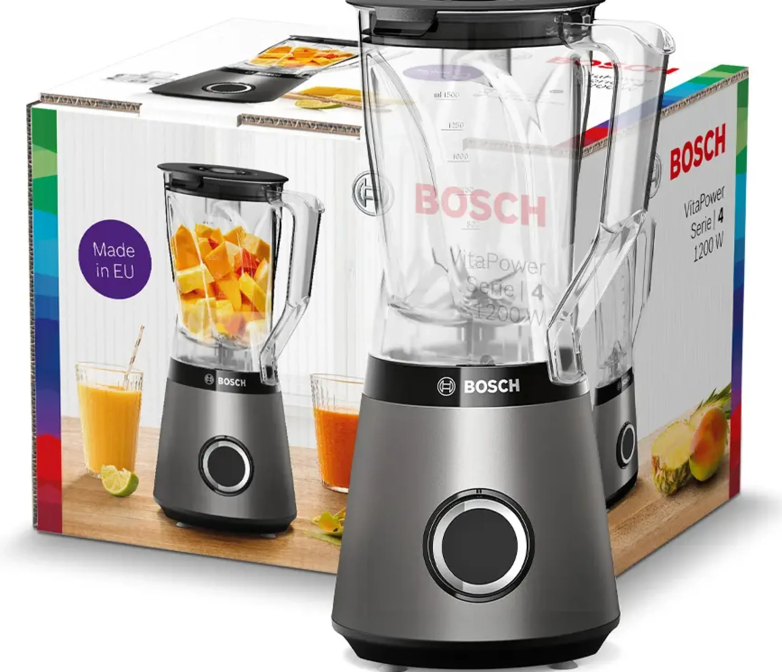 Serie 4 Blender VitaPower 1200 W Zilver