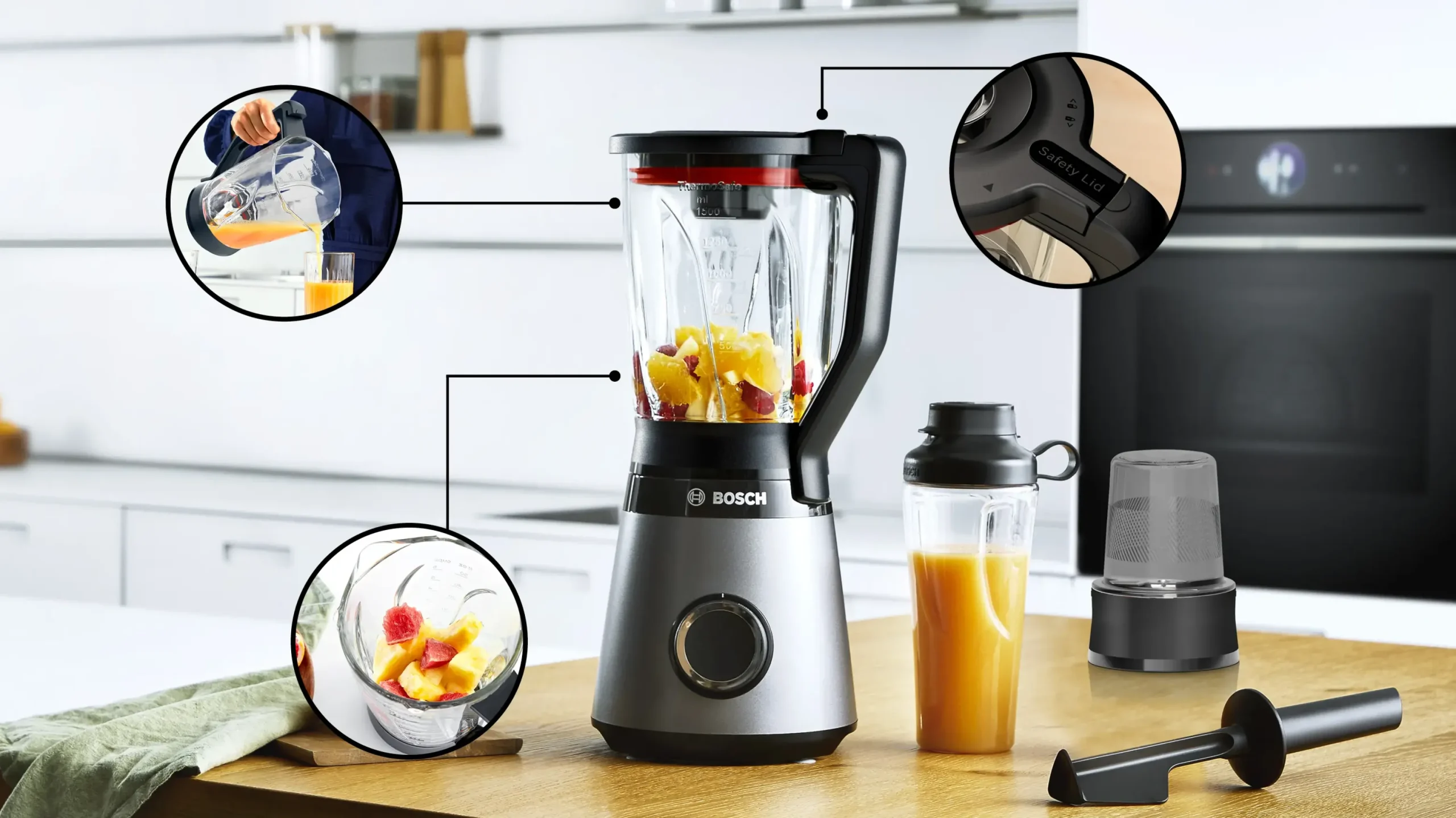Serie 4 Blender VitaPower 1200 W Zilver