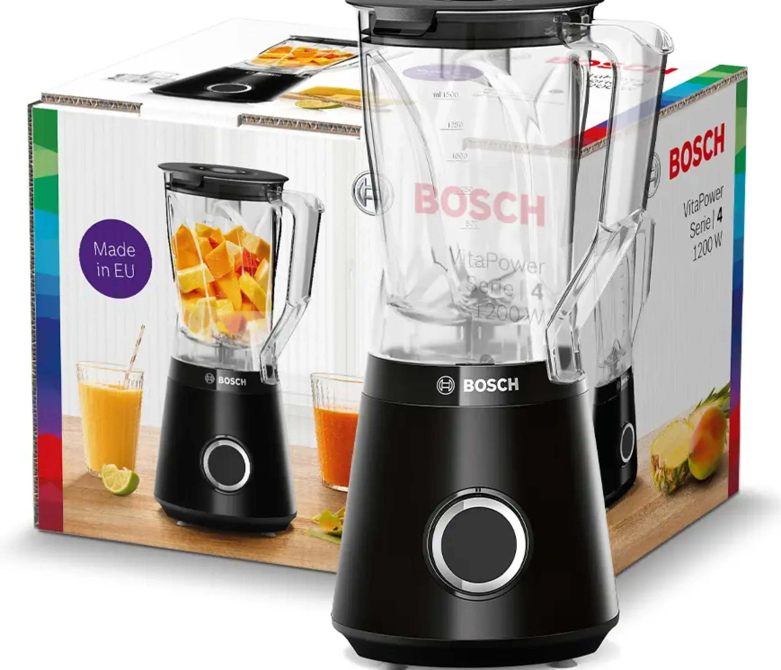 Serie 4 Blender VitaPower 1200 W Zwart