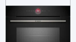 Serie 8 Compacte bakoven met magnetron 60 x 45 cm Zwart