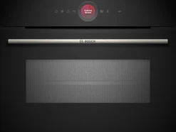 Serie 8 Compacte bakoven met magnetron 60 x 45 cm Zwart