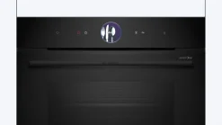 Serie 8 Compacte bakoven met volwaardige stoom 60 x 45 cm Zwart