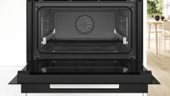 Serie 8 Compacte bakoven met volwaardige stoom 60 x 45 cm Zwart