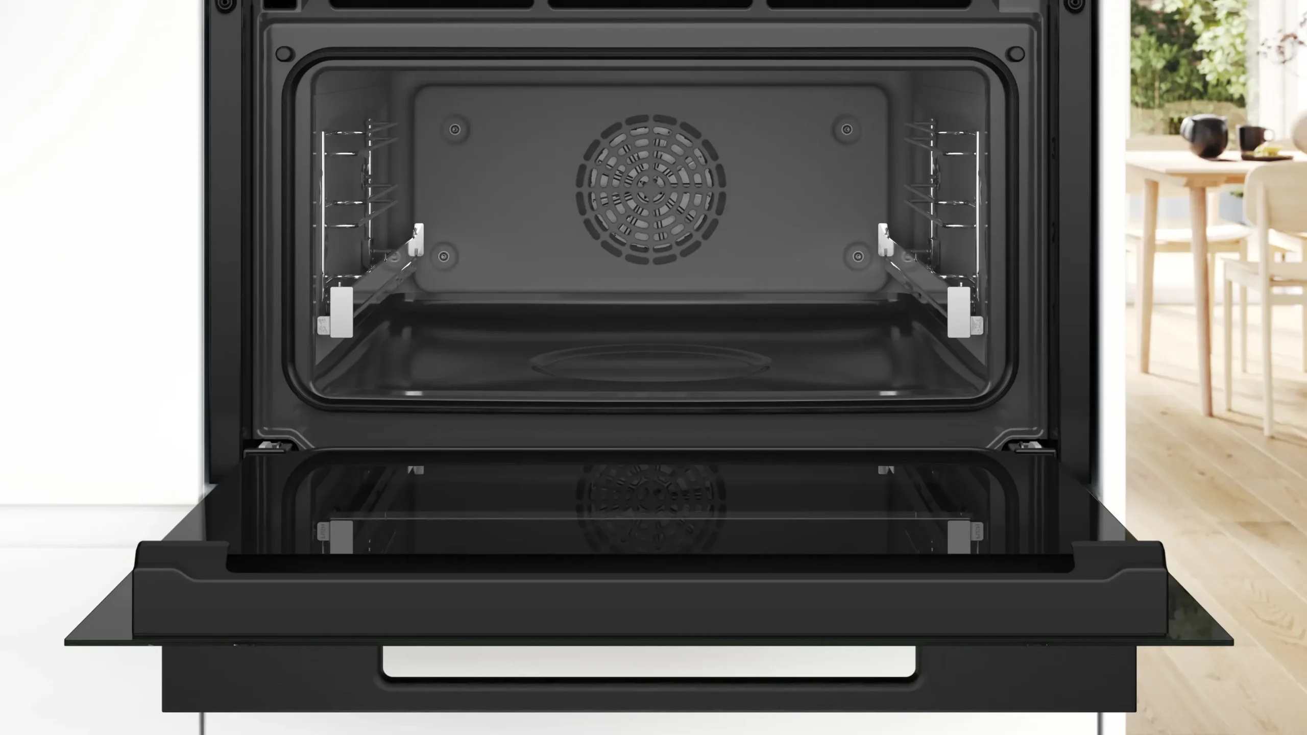 Serie 8 Compacte bakoven met volwaardige stoom 60 x 45 cm Zwart