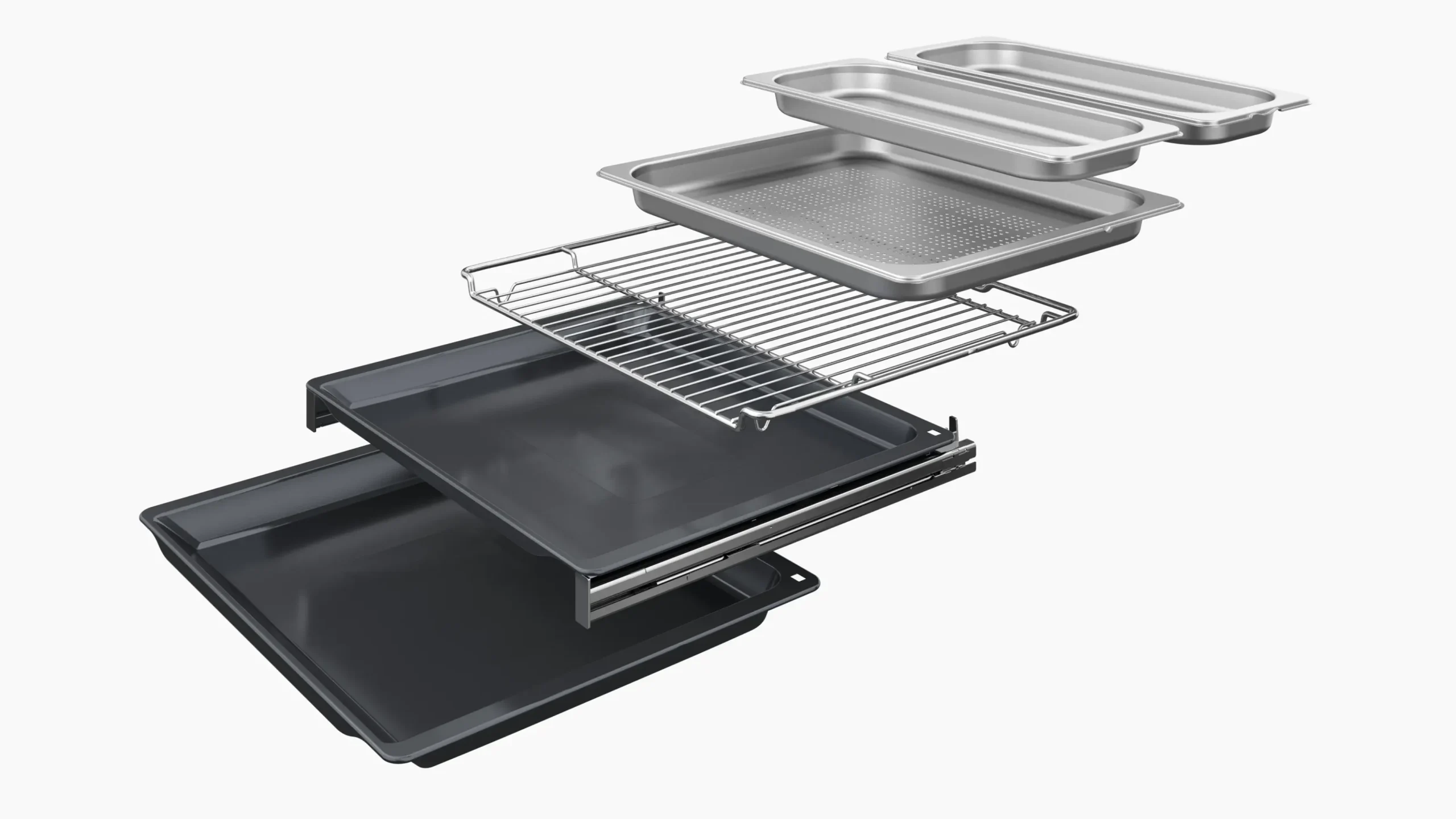 Serie 8 Compacte bakoven met volwaardige stoom 60 x 45 cm Zwart