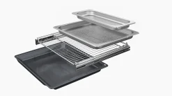 Serie 8 Compacte bakoven met volwaardige stoom 60 x 45 cm Mat zwart