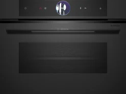 Serie 8 Compacte bakoven met volwaardige stoom 60 x 45 cm Mat zwart
