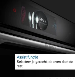 Serie 8 Compacte bakoven 60 x 45 cm Zwart