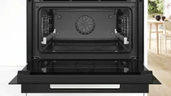 Serie 8 Compacte bakoven 60 x 45 cm Zwart