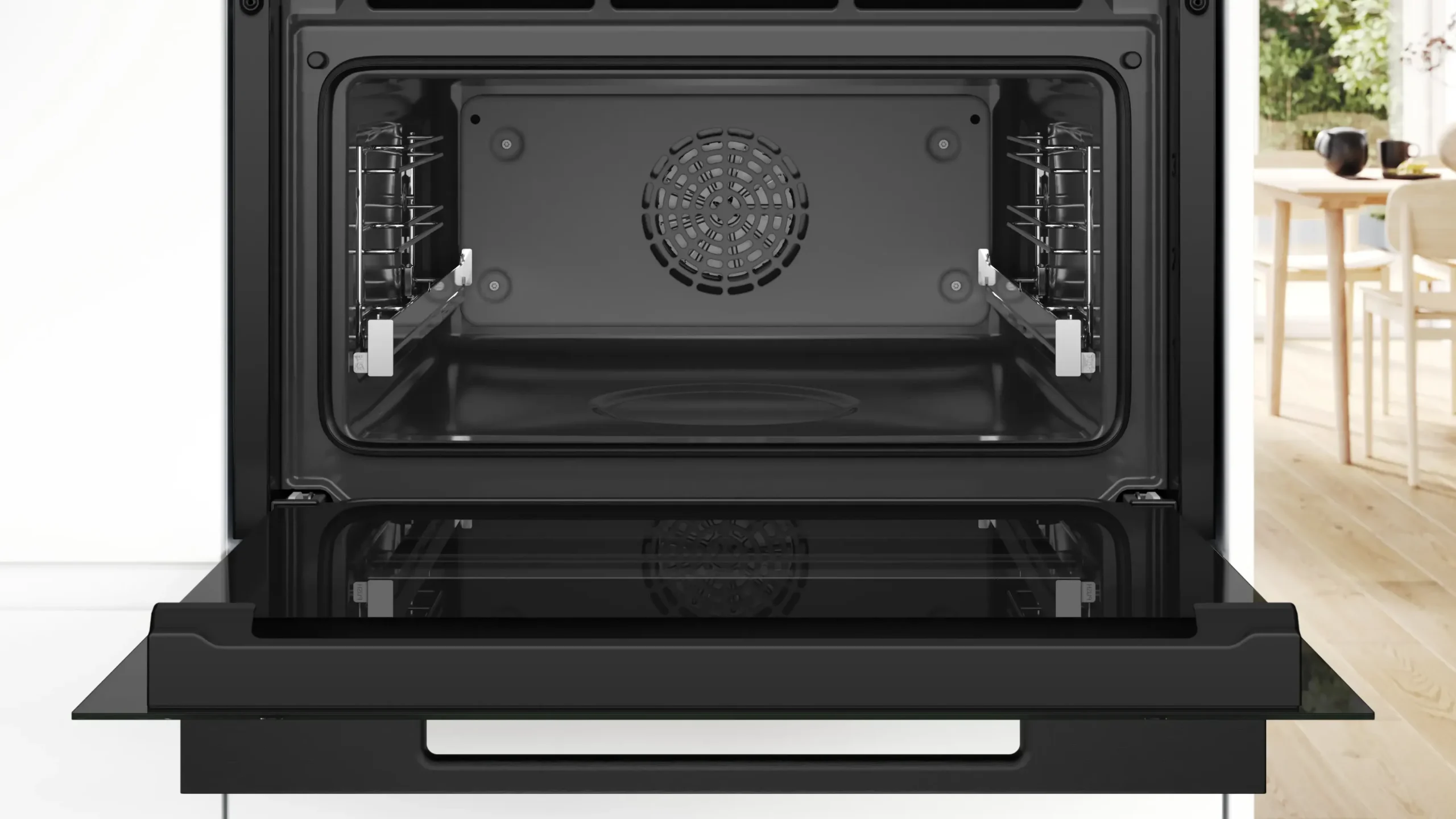 Serie 8 Compacte bakoven 60 x 45 cm Zwart