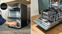 Serie 6 Double Stack Drawer Air Fryer Zwart
