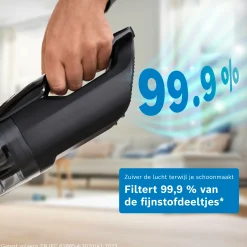 Serie 4 Draadloze steelstofzuiger Flexxo 28 Vmax Grijs
