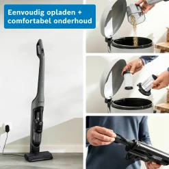 Serie 4 Draadloze steelstofzuiger Flexxo 28 Vmax Grijs
