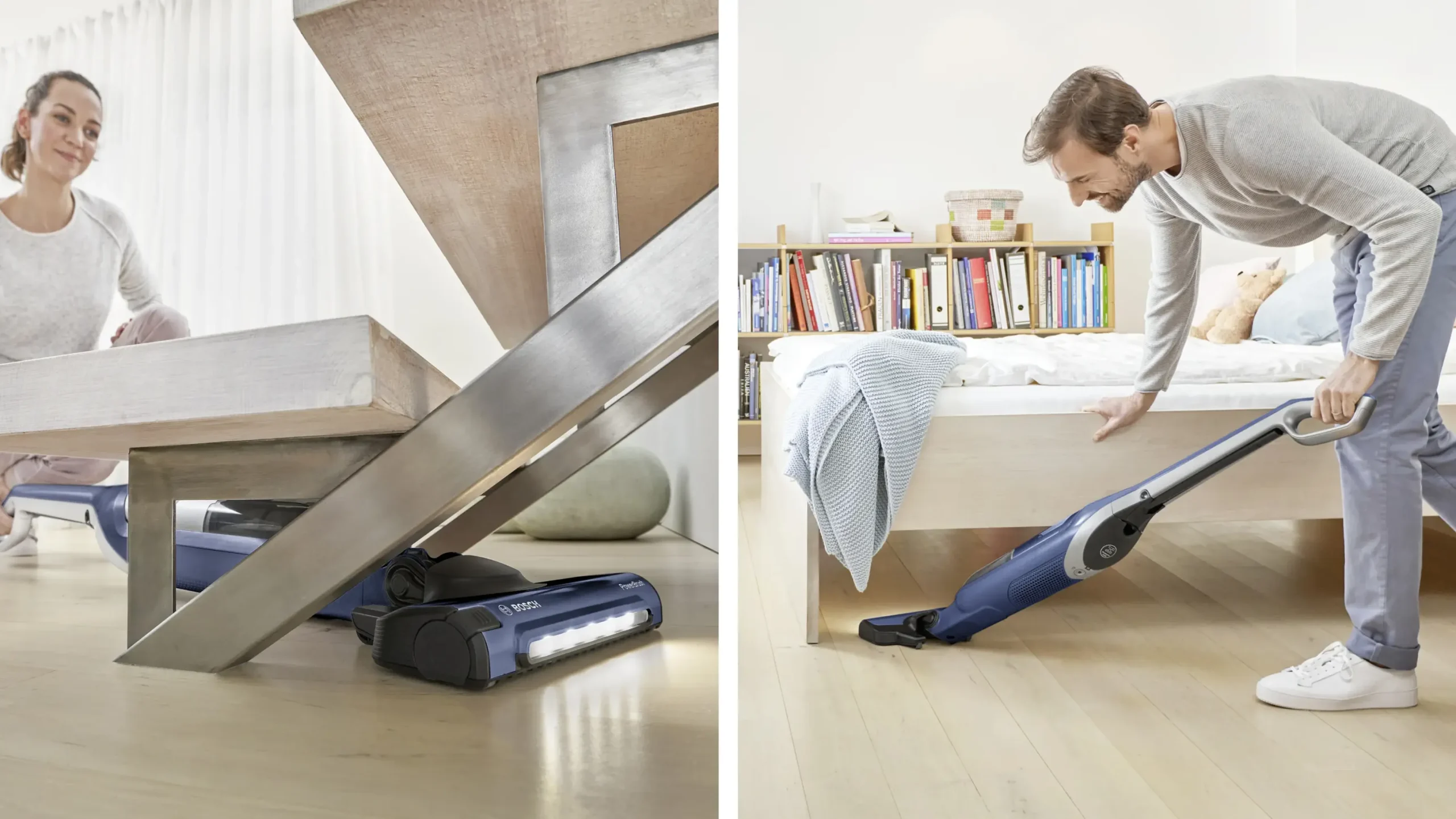 Serie 4 Draadloze steelstofzuiger Flexxo Gen2 28Vmax Blauw