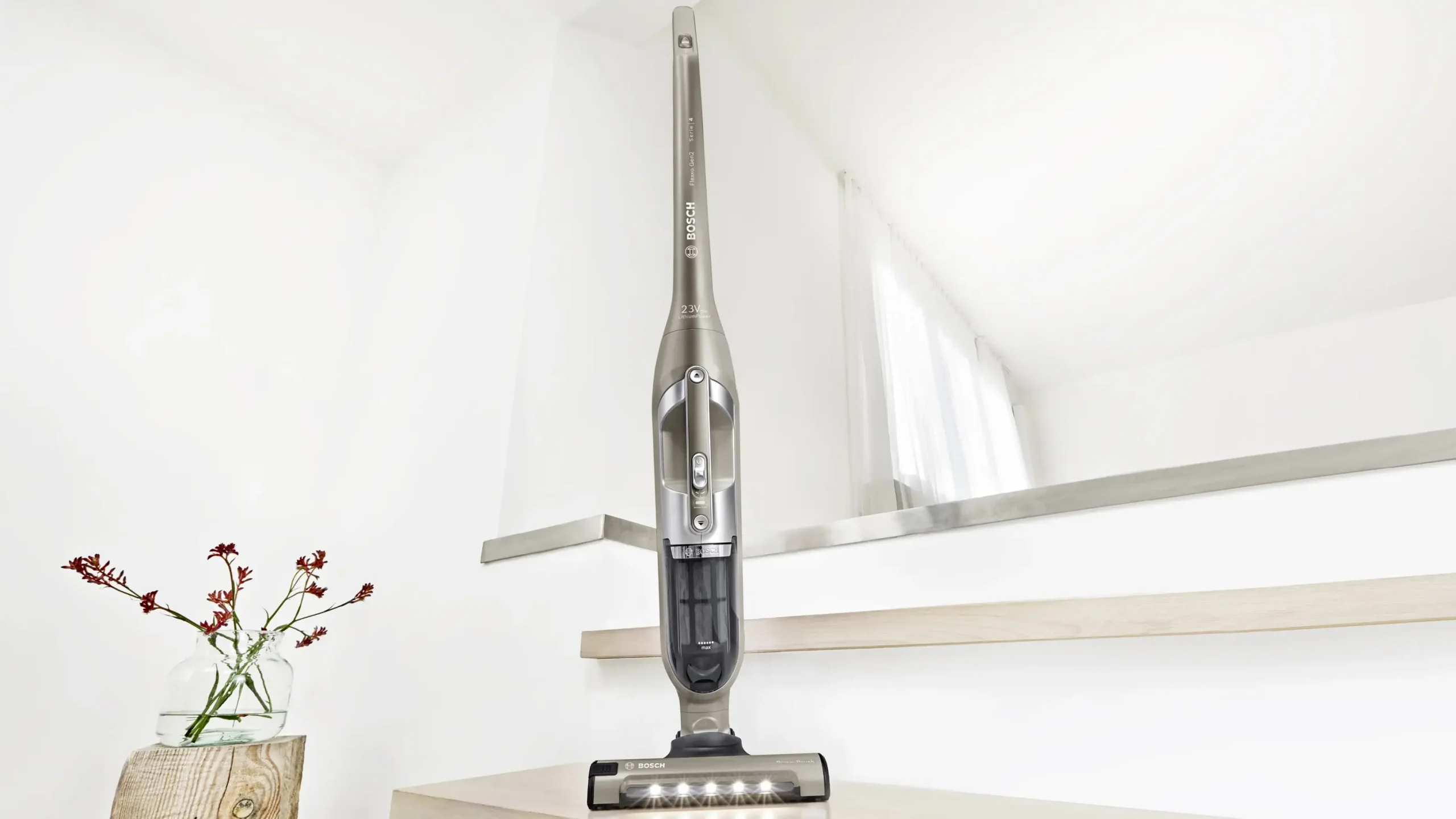 Serie 4 Draadloze steelstofzuiger Flexxo Gen2 23Vmax Bruin