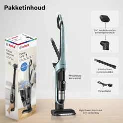 Serie 4 Draadloze steelstofzuiger Flexxo 28 Vmax Blauw