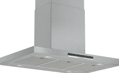 Serie 4 Eilandschouwkap 90 cm Roestvrij staal
